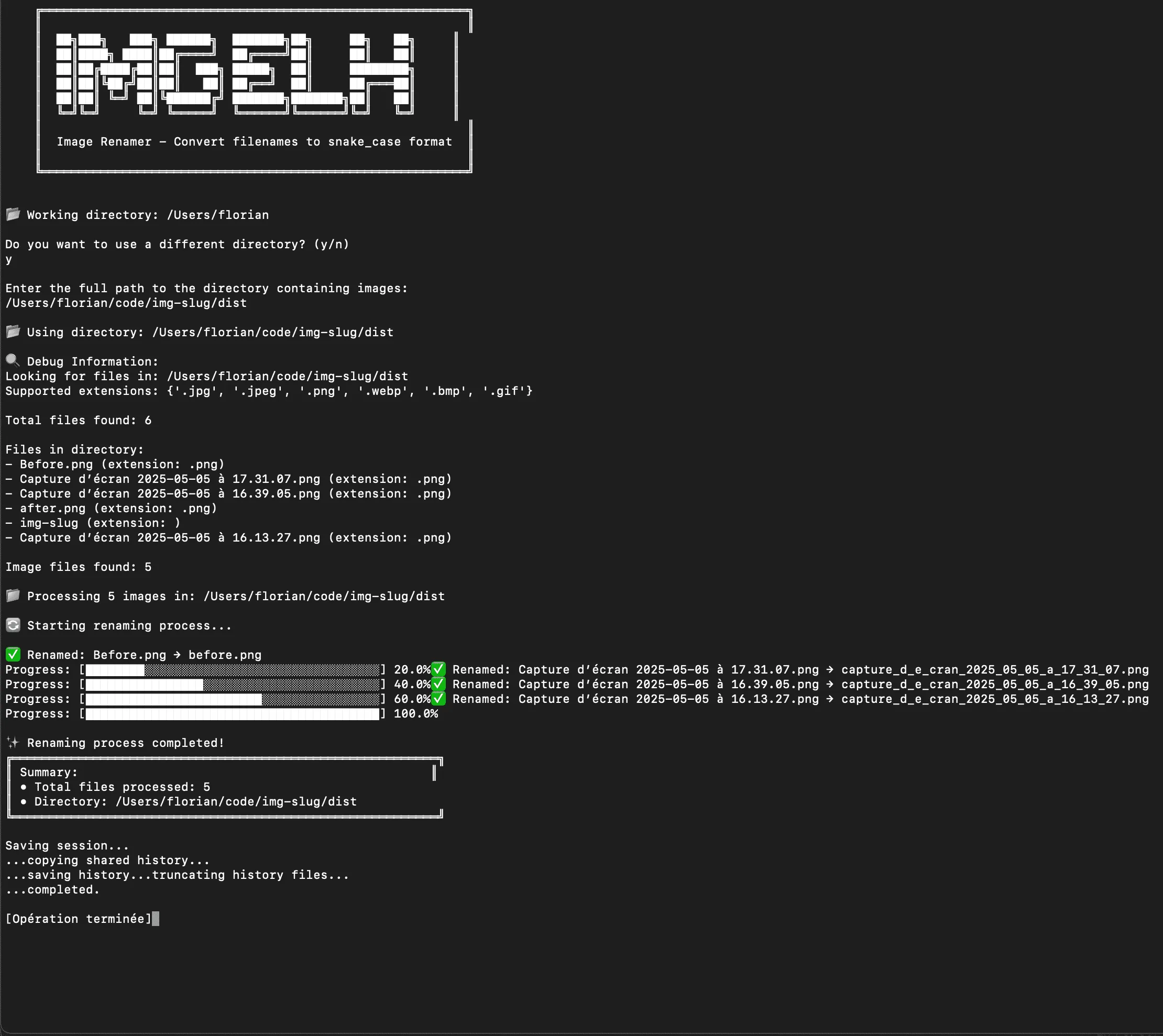 Image File Renamer Tool: Convert Messy Filenames to snake_case in Seconds